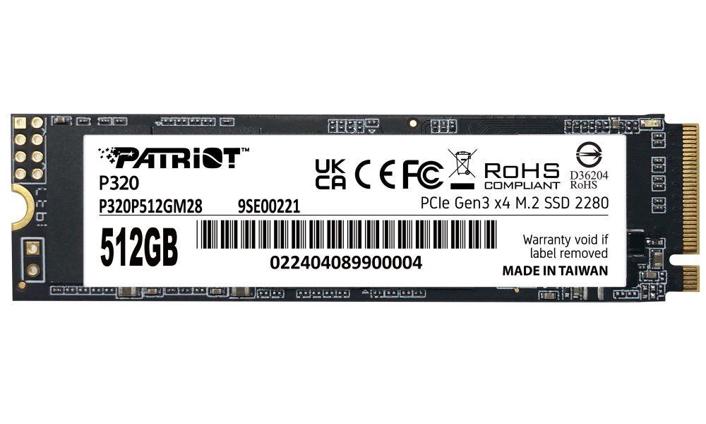 Patriot 512GB M.2 2280 NVMe P320