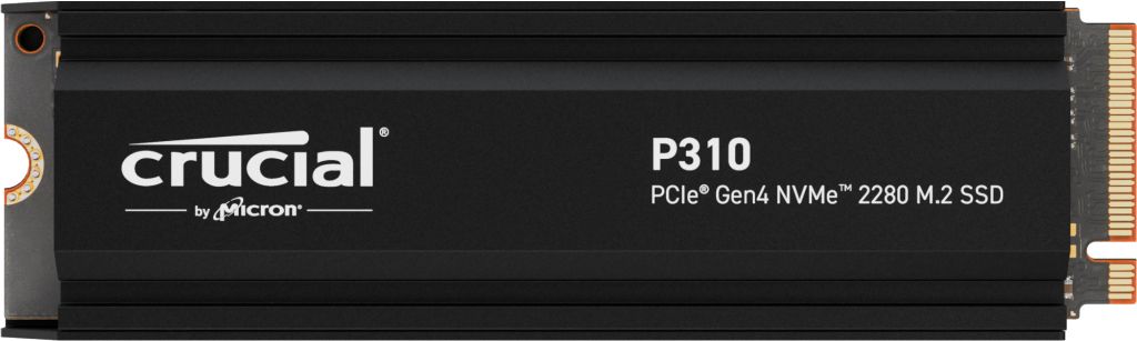 Crucial 4TB M.2 2280 NVMe P310 with Heatsink