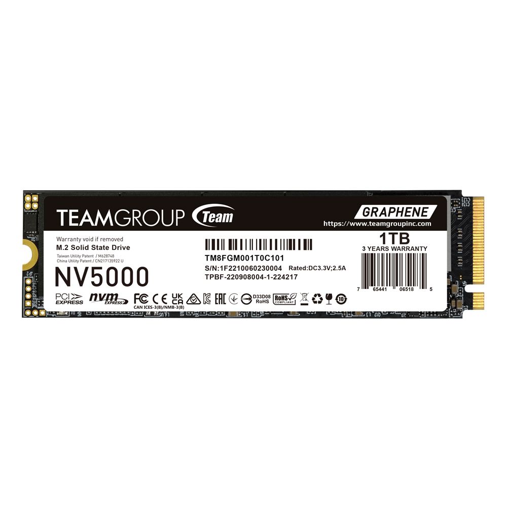 TeamGroup 1TB M.2 2280 NVMe NV5000