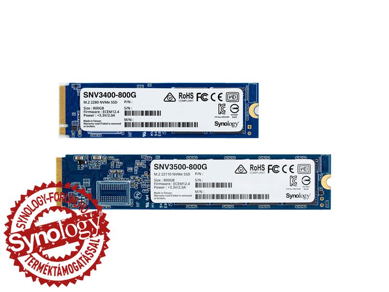 Synology 800GB M.2 22110 NVMe SNV3510