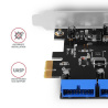 AXAGON PCEU-034VL PCIE Controller 4X Internal SuperSpeed USB
