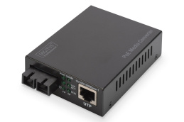 Digitus Gigabit Ethernet PoE+ Singlemode Media Converter