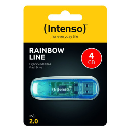 Intenso 4GB Rainbow Line USB2.0 Blue