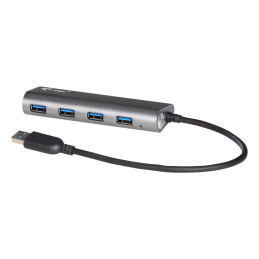 I-TEC 4-Port Superspeed USB 3.0 Hub Grey