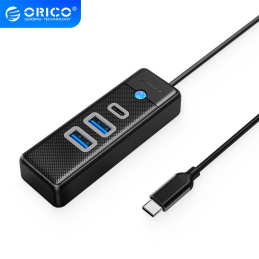 Orico PWC2U-C3-015-BK-BP 3-portos USB-C to USB3.1 HUB Black