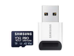 Samsung 256GB microSDXC Pro Ultimate Class10 U3 A2 V30 + Reader