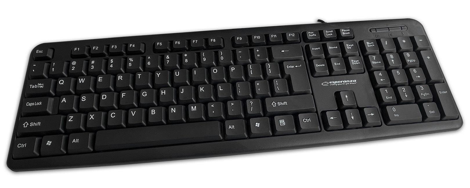 Esperanza Norfolk USB Keyboard Black US