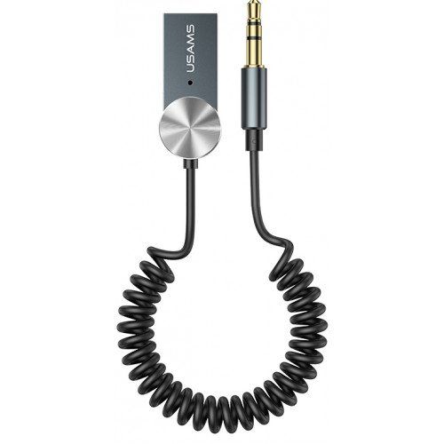 Usams US-SJ464 Bluetooth 5.0 Audio Adapter Silver